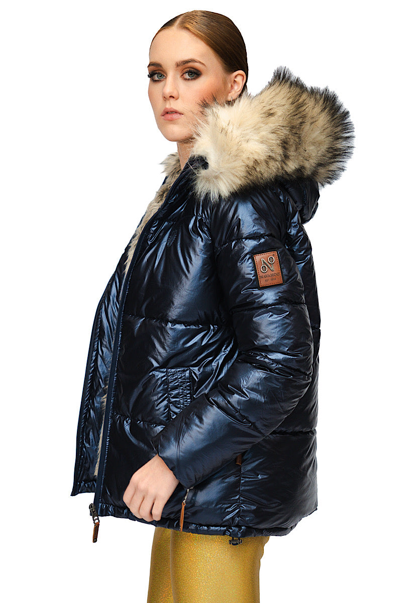 Navahoo Polar Jacket - Navy | disco.dawn