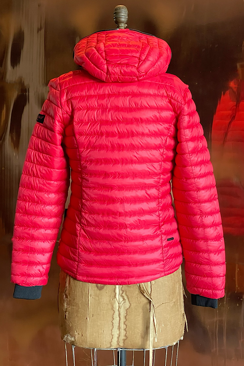 Navahoo Red Puffer Jacket