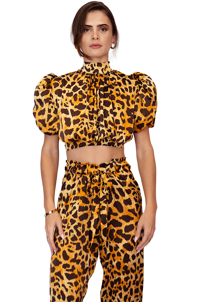 トップス Misha and Puff Leaf Lattice 5y LAST ONE【50%off】Misha&Puff(ミーシャアンドパフ）／Pattie Top