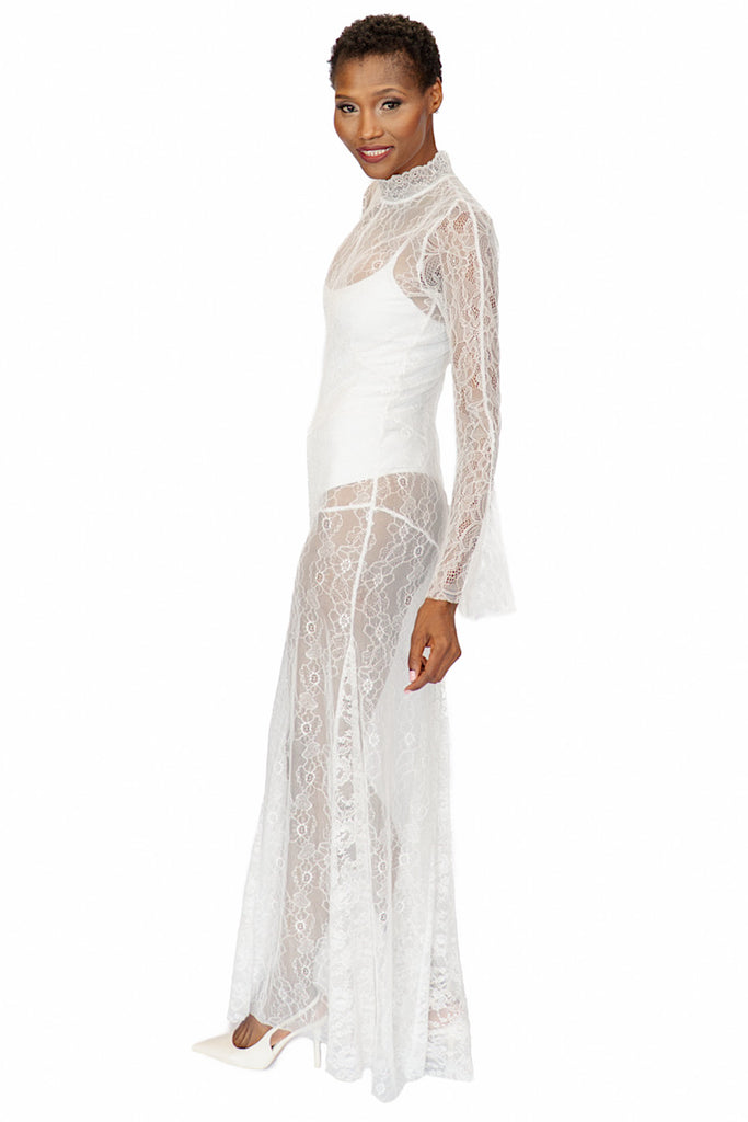 The SOCHI Lace Dress White | disco.dawn The SOCHI Lace Dress White | disco.dawn