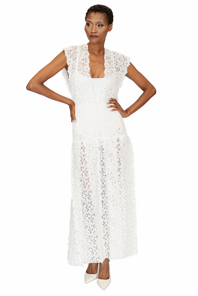 White French Lace Dress | disco.dawn White French Lace Dress | disco.dawn